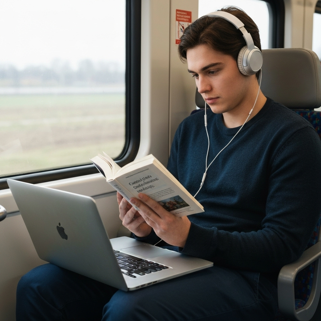 Commute time optimization and productive travel strategies